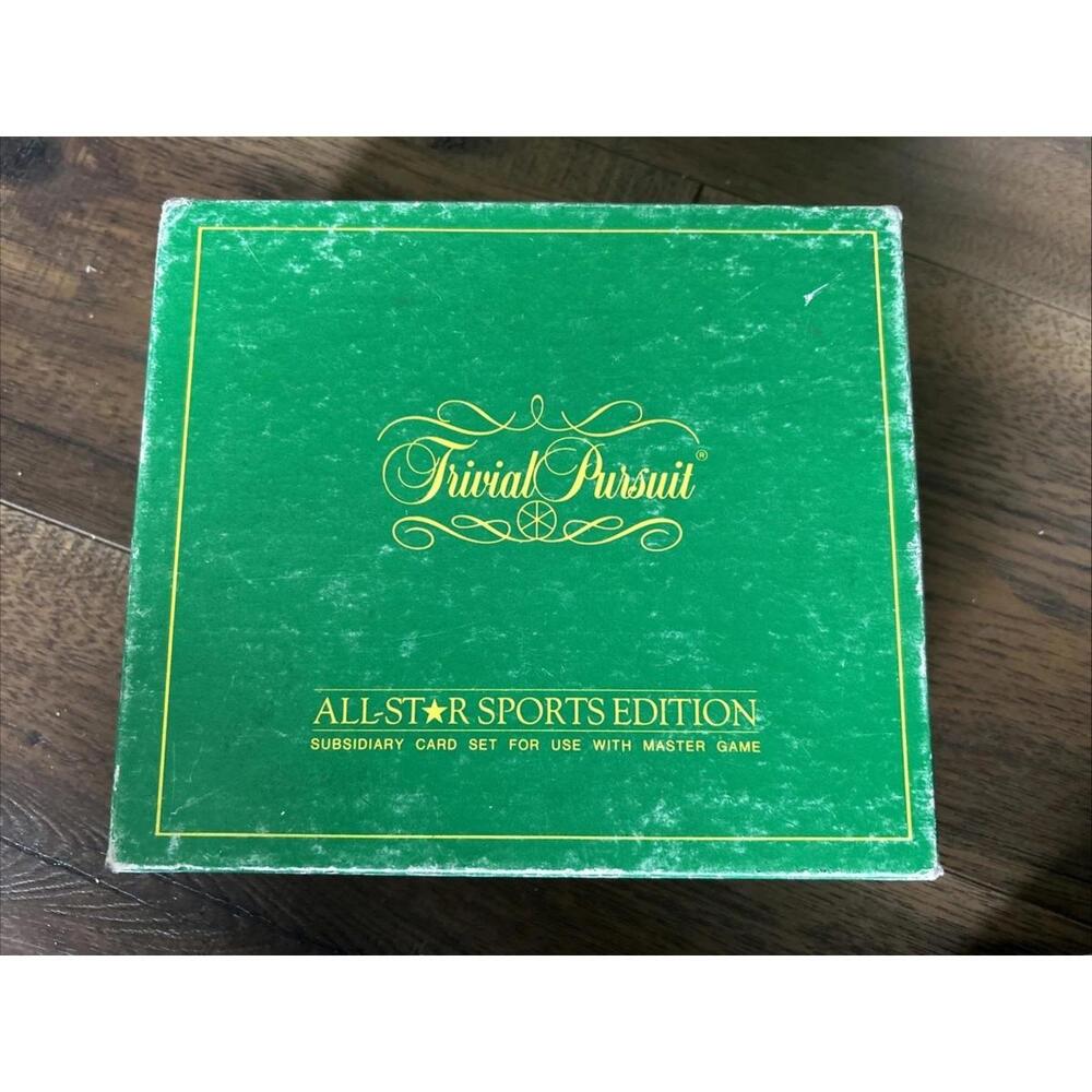 Vintage Trivial Pursuit All-Star Sport Edition Card Set 1981 - Picture 2 of 7